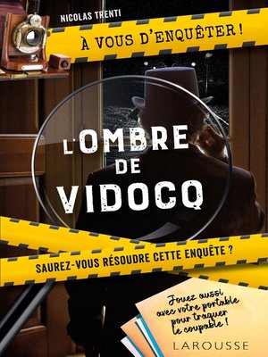 cover image of A vous d'enquêter--L'ombre de Vidocq